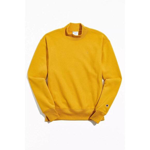 Champion Reverse Weave Sweatshirt Small Yellow Gold Urban Outfitters Exclusive - Picture 1 of 4